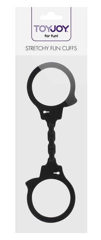 Fun Cuffs Handboeien Stretchy Black afbeelding 1