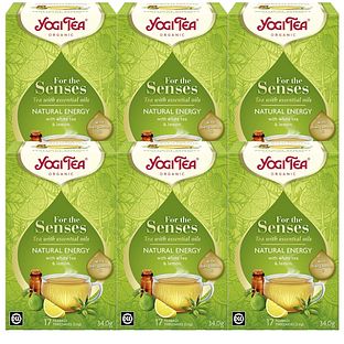 Yogi Tea Natural Energy Citroen & Bergamot Voordeelverpakking 6x17ST
