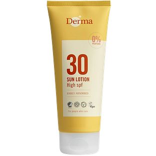 Derma Sun Lotion Parfumvrij SPF30 200ML