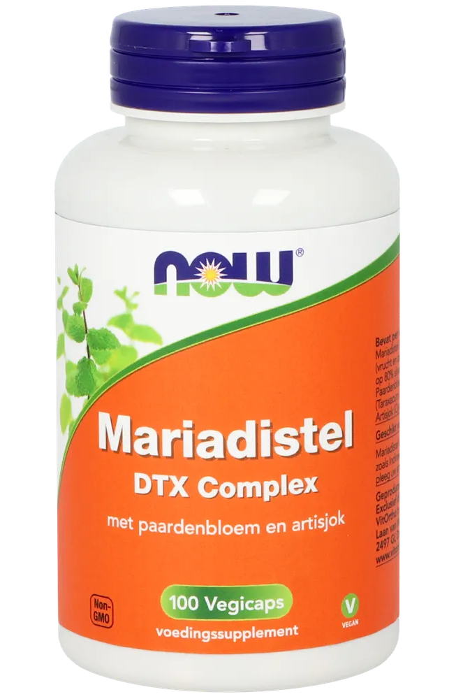 NOW Mariadistel DTX Complex Capsules 100VCP