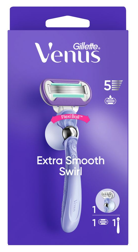 Gillette Venus Extra Smooth Swirl Scheersysteem afbeelding 1