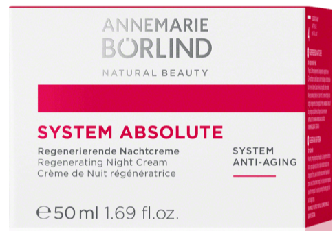 Annemarie Börlind System Absolute Anti Aging Regenerating Night Cream 50ML