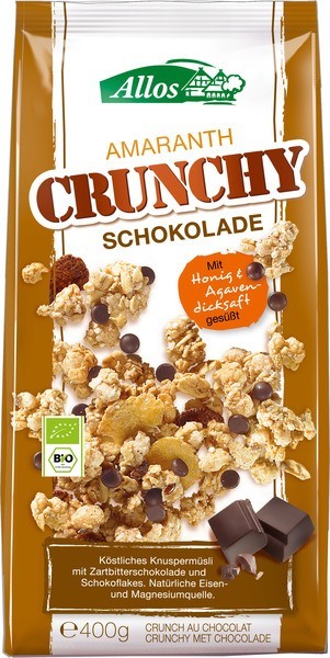 Allos Amaranth Crunchy Chocolade afbeelding
