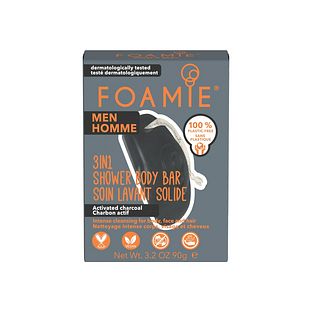 Foamie 3-in-1 Shampoo & Shower Bar Men 90GR Foamie 3-in-1 Shampoo & Shower Bar Men 90GR