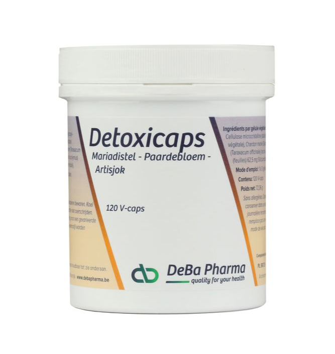 DeBa Pharma Detoxicaps Capsules 120VCP