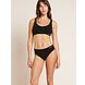 Boody Menstruatieondergoed Bikinislip Zwart Licht / Normaal Maat XS 1ST model 2 Boody Menstruatieondergoed Bikinislip Zwart Licht / Normaal Maat XS 1ST model 2
