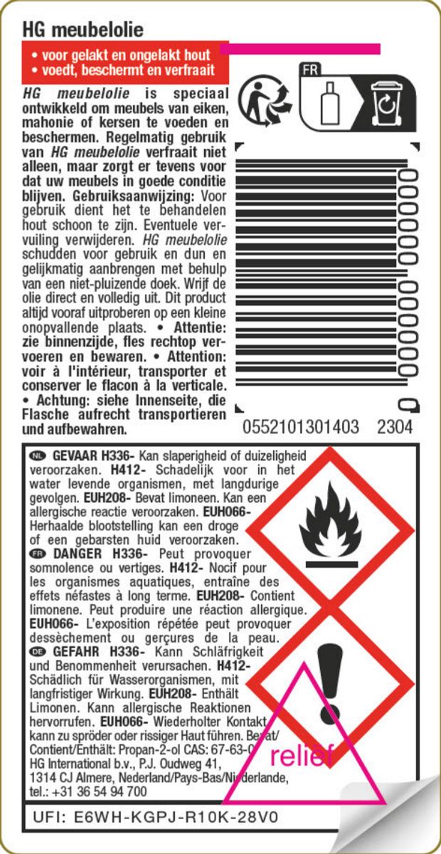 Woonkamer Meubelolie afbeelding van document #1, label