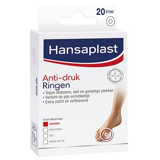 Hansaplast Anti-Drukringen 20ST