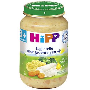 HiPP 8M+ Babymaaltijd Tagliatelle Groenten En Vis