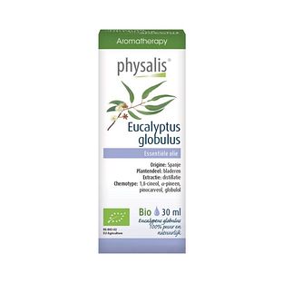 Physalis Aromatherapy Eucalyptus Globulus Essentiele Olie Bio 30ML