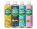 Happy Earth Natural Shower Gel Combi Pack 4 Stuks