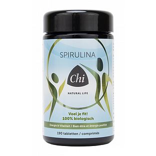 Chi Natural Life Spirulina 500mg Tabletten 190TB Chi Natural Life Spirulina 500mg Tabletten 190TB