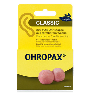 Ohropax Oordopjes Wasbolletjes 20ST