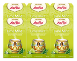 Yogi Tea Lime Mint Voordeelverpakking 6x17ST Yogi Tea Lime Mint Voordeelverpakking 6x17ST
