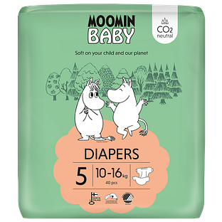 Moomin Baby Luier Maat 5 Maxi Plus 40ST