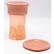 Difrax 360 Degrees Cup Peach 1ST beker met deksel