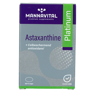MannaVital Astaxanthine Platinum Capsules 60VCP