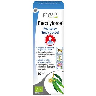 Physalis Eucalyforce Keelspray 30ML