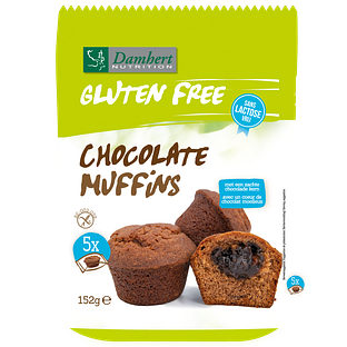 Damhert Glutenvrije Chocolade Muffins 153GR