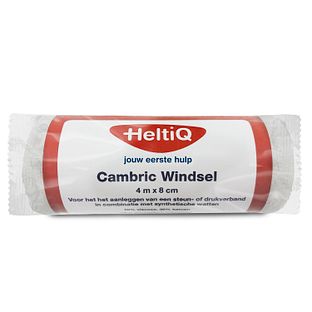 HeltiQ Cambric Windsel 4mx8cm 1ST HeltiQ Cambric Windsel 4mx8cm 1ST