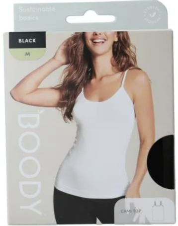 Boody Cami Top Zwart M