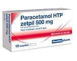 Healthypharm Paracetamol HTP Zetpil 500mg 10ST Healthypharm Paracetamol HTP Zetpil 500mg 10ST