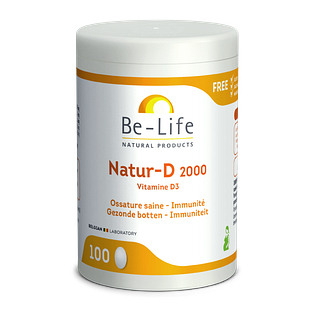 Be-Life Natur-D 2000 Capsules 100CP