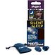Pluggerz Earplugs Silent Sleep 1PR Voorkant verpakking, plus bewaarzakje en earplugs