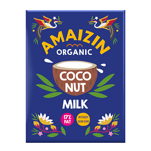 Amaizin Organic Coconut Milk Without Guar Gum 200ML