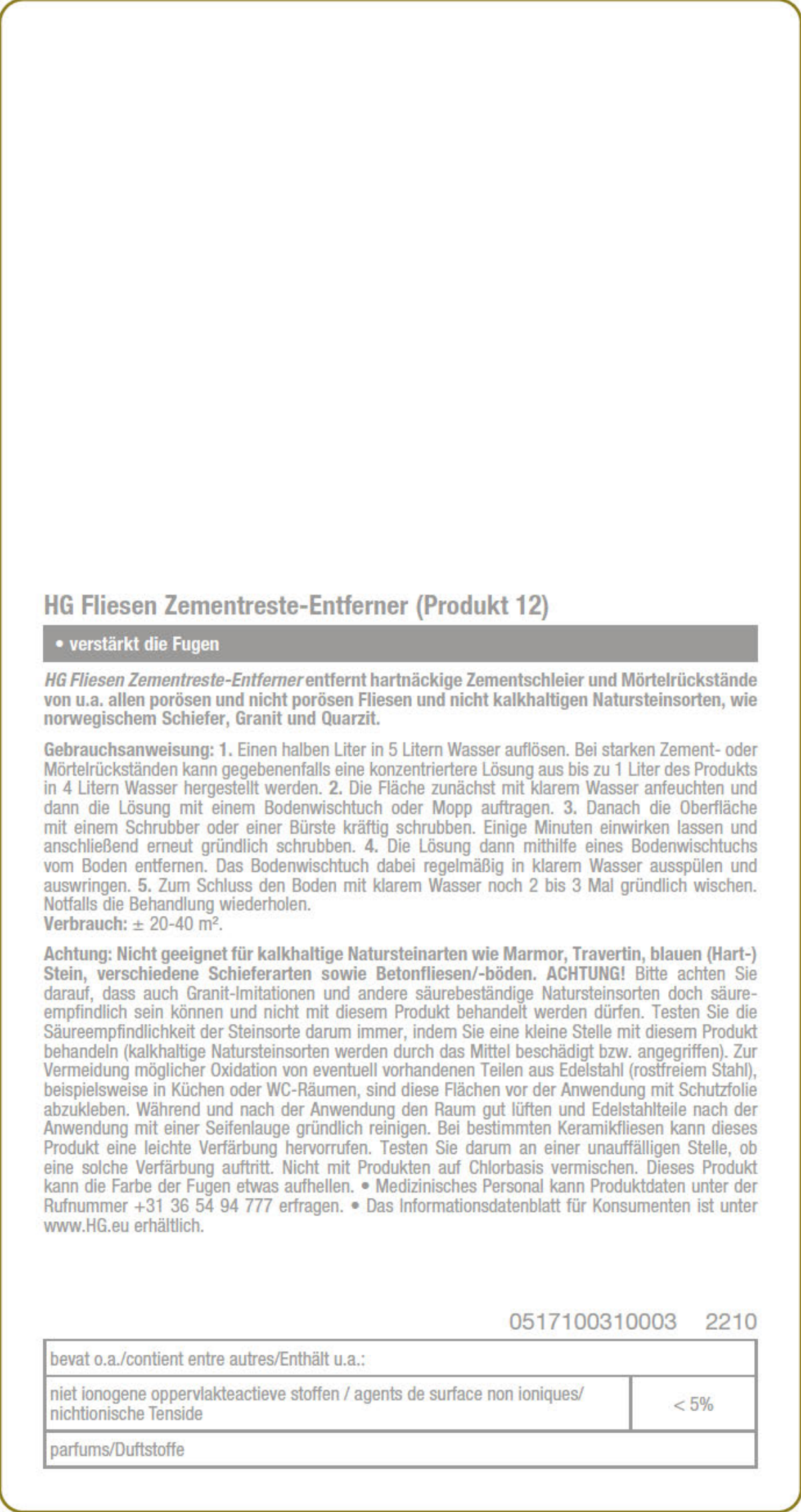 Vloeren Tegelcementresten Verwijderaar afbeelding van document #2, label