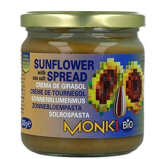 Monki Biologische Zonnebloempasta Met Zeezout 330GR Monki Biologische Zonnebloempasta Met Zeezout 330GR