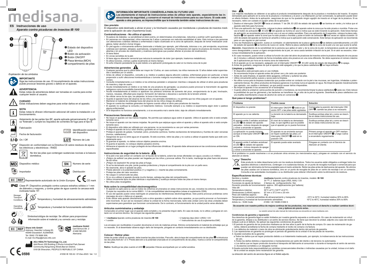 IB100 Insectenbeet Verzachter afbeelding van document #5, instructions