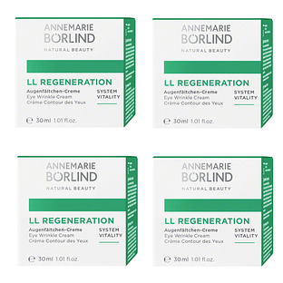Annemarie Börlind Borlind LL-Regeneration Oogrimpelcreme Grootverpakking 4st 4x30ML