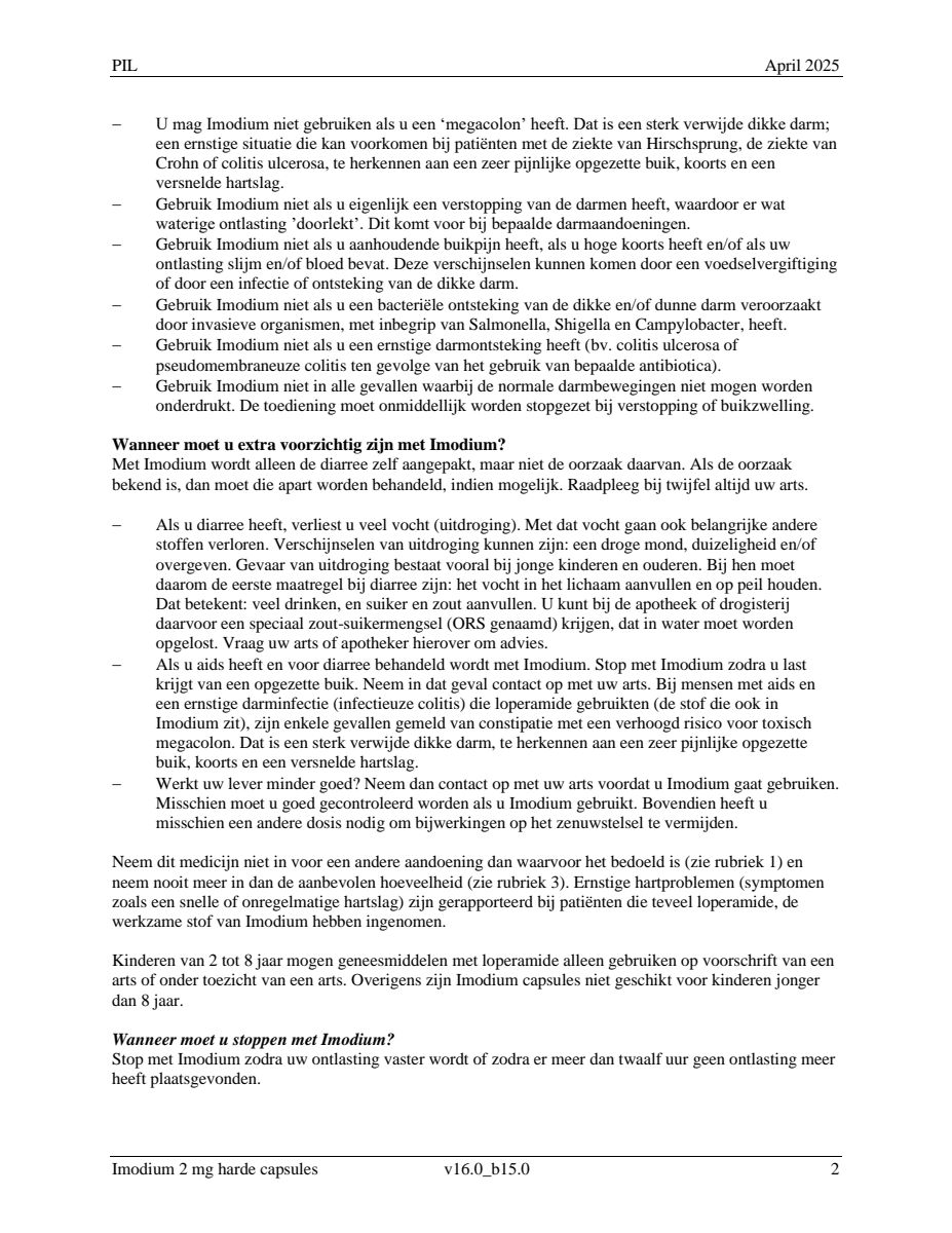 Capsules 2mg afbeelding van document #2, leaflet