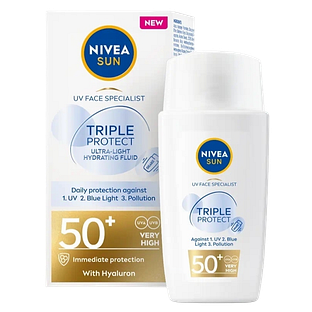 Nivea Sun Triple Protect SPF50+ Zonnebrandcrème 40ML