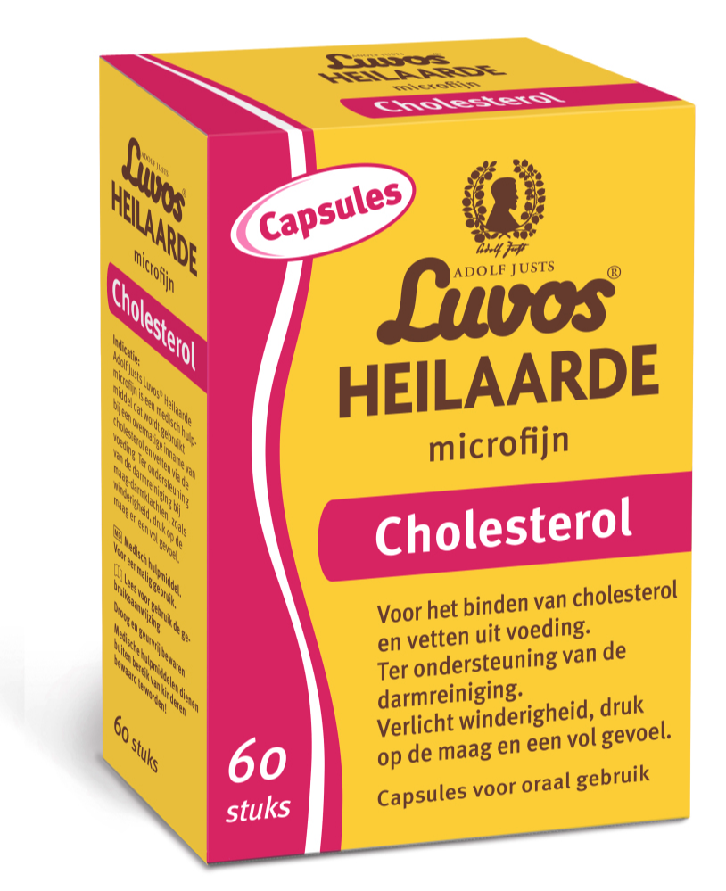 Luvos Heilaarde Cholesterol Capsules afbeelding