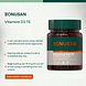 Bonusan Vitamine D3 75 Capsules Multiverpakking 3x120CP