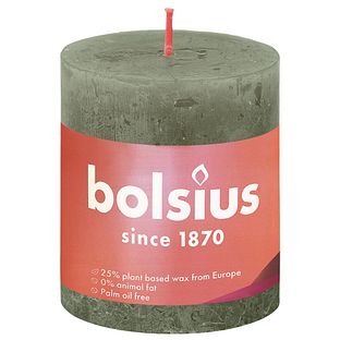 Bolsius Stompkaars Olive 80/68 1ST