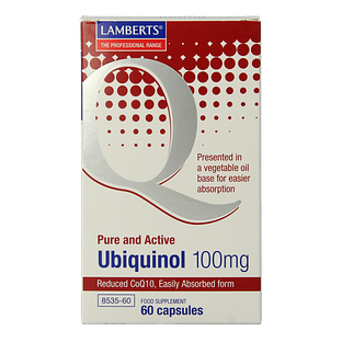 Lamberts Ubiquinol 100mg Capsules 60CP