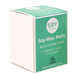 Soylites Soy Wax Melts Rejuvenation Lemongrass Lime & Lavender 8ST