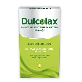 Dulcolax Maagsapresistente Bisacodyl 5mg Tabletten 30TB