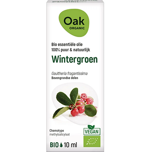Oak Organic Wintergroen Olie 10ML