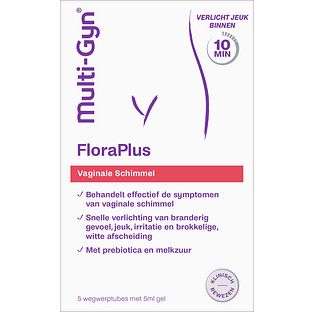 Multi-Gyn FloraPlus Vaginale Schimmel Gel 5ST
