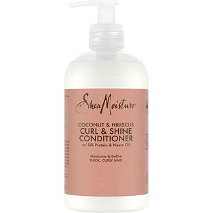 Shea Moisture Coconut & Hibiscus Curl & Shine Conditioner 384ML