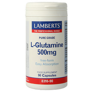 Lamberts L-Glutamine 500mg Vegacapsules 90VCP