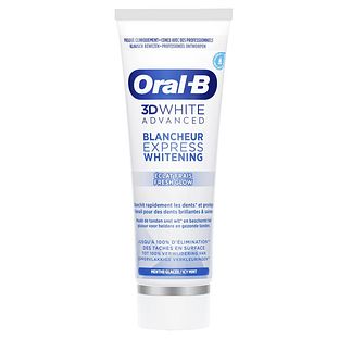 Oral-B 3D White Advanced Express Whitening Fresh Glow Tandpasta 75ML
