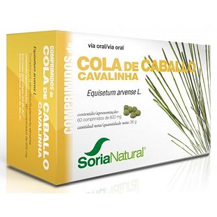 Soria Natural Cola De Caballo Cavalinha Tabletten 60TB