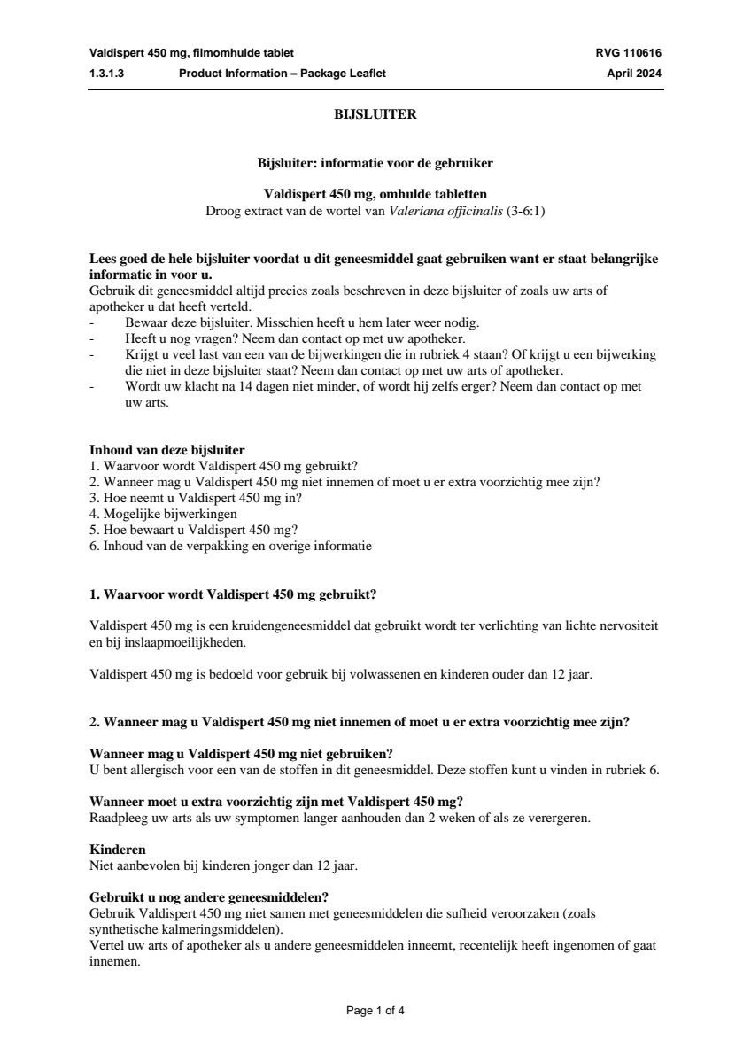 Extra Forte 450 mg Tabletten afbeelding van document #1, leaflet