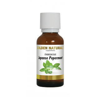 Golden Naturals Japanse Pepermuntolie 30ML Golden Naturals Japanse Pepermuntolie 30ML