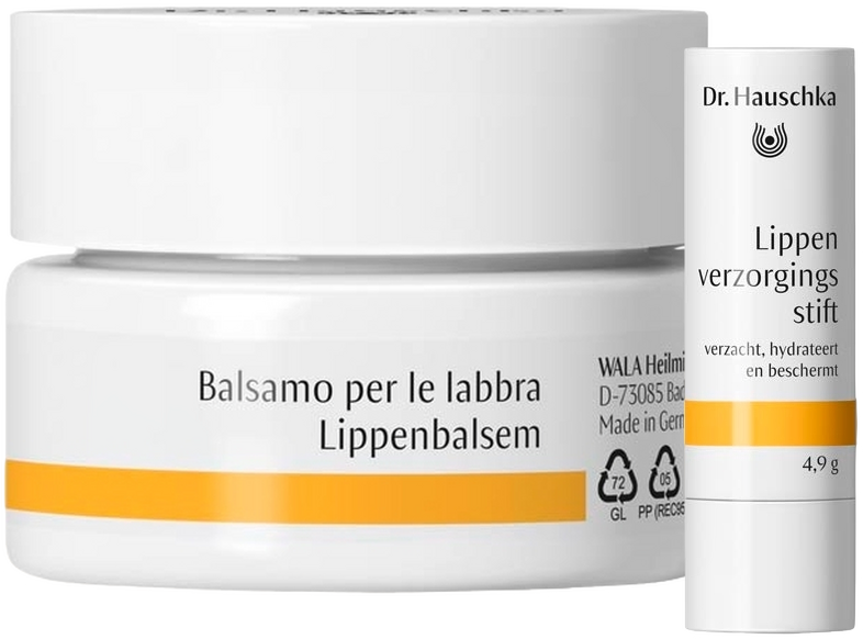 Dr. Hauschka Lippenbalsem + Lippenverzorgingsstift Combi